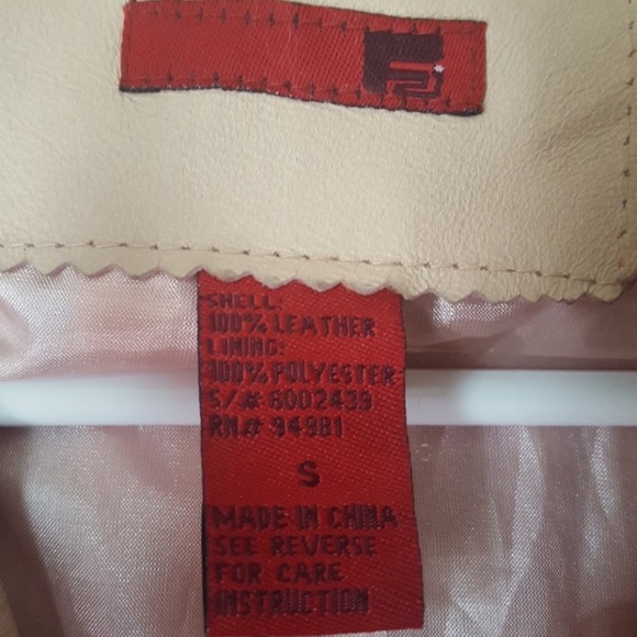 2XP HP!!! Leather Moto Jacket - Picture 3 of 4